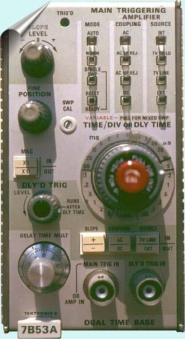 Tektronix 7B53A Zeitbasis Einschub